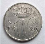 25 cent 1826, Postzegels en Munten, Ophalen of Verzenden, Koning Willem I, 25 cent, Losse munt