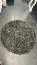 Ronde vloerkleed, Ophalen of Verzenden, Zo goed als nieuw, Zwart, Rond