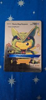 Pikachu Mega Rayquaza Tag Cosplay Kaart, Ophalen of Verzenden, Zo goed als nieuw