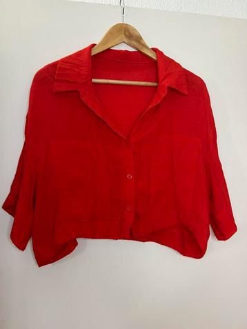 Cropped dames blouse merkloos maat 42 zgan beschikbaar voor biedingen