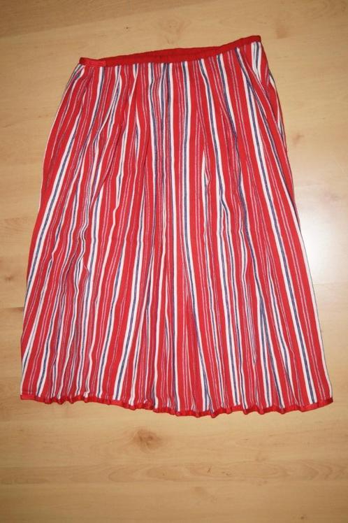 meerkleurige gestreepte onderrok, Staphorster klederdacht, Antiek en Kunst, Antiek | Kleding en Accessoires, Ophalen of Verzenden