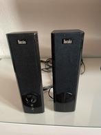 Hercules XPS 2.010 Luidsprekers, Gebruikt, Minder dan 60 watt, Front, Rear of Stereo speakers, Ophalen