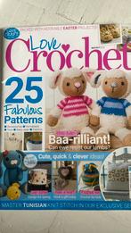 Love crochet. Tijdschrift haken. April 2017, Ophalen of Verzenden, Gebruikt, Haken, Patroon of Boek
