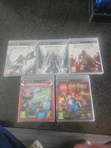5 ps3 spelletjes beschikbaar voor biedingen