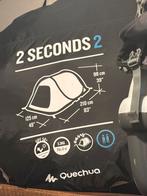 Quecha Fresh & Black tent 2 sec. 2p, Caravans en Kamperen, Tenten, Ophalen, Zo goed als nieuw, Tot en met 2
