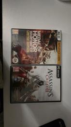 PC Games: Assassin's Creed 2 & Medal of Honor, Spelcomputers en Games, Games | Pc, Gebruikt, 1 speler, Vanaf 16 jaar, Ophalen