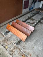 Stalen trap met houten planken 2.95 meter, Doe-het-zelf en Verbouw, Ladders en Trappen, Ophalen, Gebruikt, Trap, 2 tot 4 meter