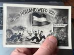 Nederlandse ansichtkaart bevrijding Holland weer Vrij 1945, Verzamelen, Overige soorten, Ophalen of Verzenden, Foto of Poster