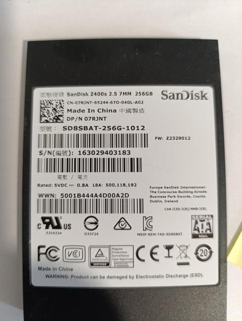 5x ssd hd laptop 120 tot 480 gb, Computers en Software, Harde schijven, Gebruikt, Laptop, Intern, SSD, Ophalen of Verzenden