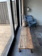 Houten bankje, Ophalen, 100 tot 150 cm, Zo goed als nieuw, 25 tot 50 cm