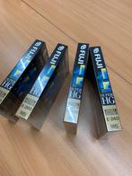 200 VHS nieuwe banden.HG, SHG XG nieuw in verpakking, Ophalen of Verzenden, Zo goed als nieuw