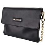 Elegante Valentino Leren Tas met Gouden Ketting, Ophalen of Verzenden, Nieuw, Zwart, Schoudertasje