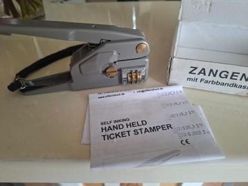 Te Koop Zangendrucker/Ticket stamper beschikbaar voor biedingen