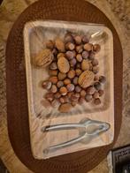 Houten dienblad met notenkraker, Ophalen of Verzenden, Zo goed als nieuw