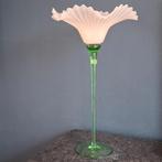 Murano glazen schaal op voet, 46,5 cm, Antiek en Kunst, Antiek | Glas en Kristal, Ophalen of Verzenden