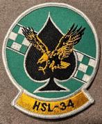HSL-34 Patch - US Navy Helicopter Squadron, Ophalen of Verzenden, Zo goed als nieuw, Patch, Badge of Embleem