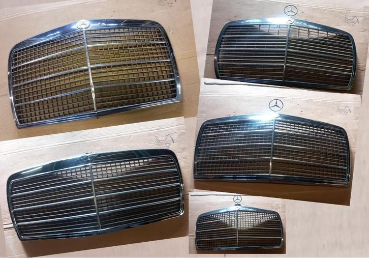 W114 W115 W116 W123 Mercedes Grillen, Auto-onderdelen, Carrosserie en Plaatwerk, Motorkap, Mercedes-Benz, Oldtimer onderdelen