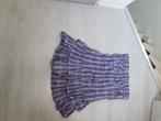 Paarse geruite tuniek, Ophalen of Verzenden, Zo goed als nieuw, Maat 38/40 (M), Paars