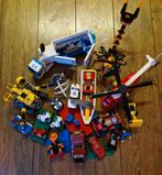 LEGO sets, +-15 stuks. Losse stenen en grondplaten., Ophalen of Verzenden, Gebruikt