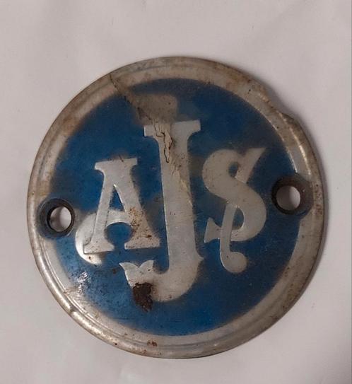Pin AJS, Verzamelen, Overige Verzamelen, Gebruikt, Ophalen of Verzenden