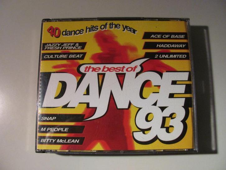 40 dance hits of the year dubbel cd The best of Dance 93, Cd's en Dvd's, Cd's | Dance en House, Gebruikt, Dance Populair, Ophalen of Verzenden