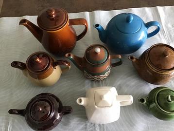 Koffie/Thee potten 8 stuks in een koop beschikbaar voor biedingen