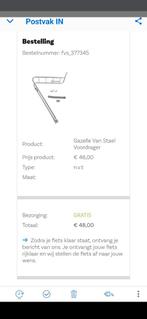 voordrager Gazelle Van Stael, Ophalen of Verzenden, Nieuw