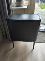 Brabantia bo touch bin 3x11L, Huis en Inrichting, Woonaccessoires | Prullenbakken, Ophalen, Gebruikt, 50 tot 75 cm, 40 liter of meer