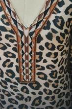 Jurk blauw/ bruin K- Design mt S Vaste prijs, Kleding | Dames, K Designs, Blauw, Ophalen of Verzenden, Zo goed als nieuw