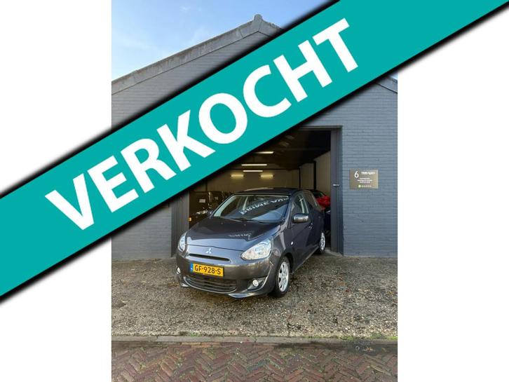 Mitsubishi Space Star 1.0 MPI 52KW 2015 Grijs, Auto's, Mitsubishi, Bedrijf, Te koop, Space Star, ABS, Airbags, Airconditioning