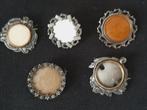 Victoriaans foto broche 5 stuks, Ophalen of Verzenden, Overige materialen