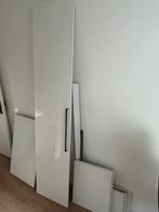 Onderdelen pax kasten. Planken, lades en 1 deur, 200 cm of meer, 50 tot 100 cm, Zo goed als nieuw, Met deur(en)