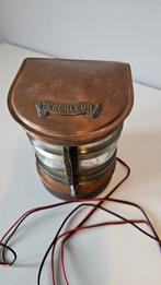 Vintage Scheepslantaarn Tweekleur, Antiek en Kunst, Ophalen of Verzenden
