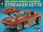 Bouwdoos 1967 Chevy Corvette Streaker Vette MPC, Hobby en Vrije tijd, Modelbouw | Auto's en Voertuigen, Overige merken, Auto, Groter dan 1:32