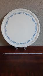Taartplateau Rosenthal Maria Classis Rose - Rosenkante Blau, Antiek en Kunst, Verzenden