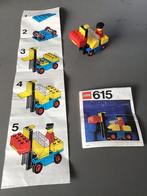 Vintage Legoset 615 Vorkheftruck uit 1975, compleet., Kinderen en Baby's, Speelgoed | Duplo en Lego, Ophalen of Verzenden, Gebruikt