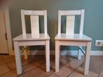 2x Ikea kinderstoeltjes - wit, Kinderen en Baby's, Kinderkamer | Tafels en Stoelen, Ophalen, Gebruikt, Stoel(en)