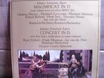 J.S. Bach "Magnificat in D" en J.F. Fasch "Concert in D" LP, Cd's en Dvd's, Gebruikt, Ophalen of Verzenden, 12 inch, Orkest of Ballet