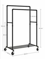 Songmics Heavy Duty Clothes Rack- Black Industrial design, Ophalen of Verzenden, Zo goed als nieuw