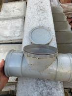 PVC Ontstoppingsstukken 125/160, Afvoer, Gebruikt, Pvc, Ophalen of Verzenden