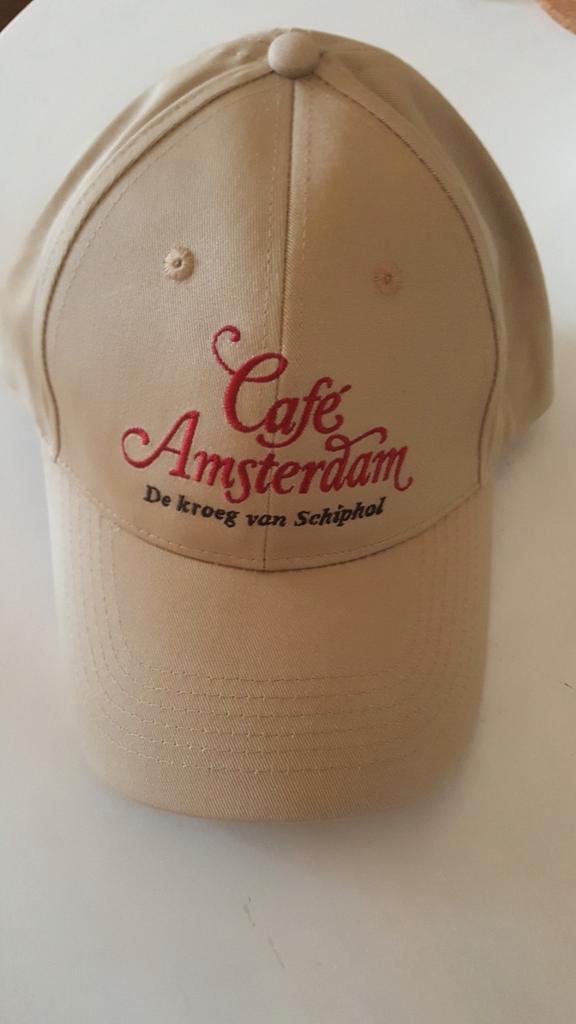 Heineken Cap Amsterdam Café - Schiphol, Kleding | Heren, Hoeden en Petten, Zo goed als nieuw, Pet, One size fits all, Ophalen of Verzenden