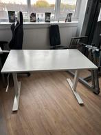 Ijzer Slinger Bureau 60x120 - In Hoogte Verstelbaar, Huis en Inrichting, Bureaus, Ophalen, In hoogte verstelbaar, Gebruikt, Stabureau