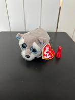 TY Teeny Ty's Jack de Grijze Hond 10cm, Ophalen of Verzenden, Nieuw, Hond