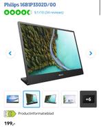 Philips draagbare monitor, Ophalen of Verzenden, Zo goed als nieuw, 60 Hz of minder, IPS