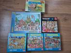 Puzzels, € 2,50 ps alles voor € 10,-, Hobby en Vrije tijd, Ophalen of Verzenden, 500 t/m 1500 stukjes, Zo goed als nieuw