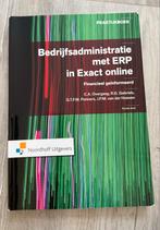 Bedrijfsadministratie met ERP in Exact Online, Boeken, Studieboeken en Cursussen, Ophalen of Verzenden, Gamma, Zo goed als nieuw