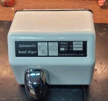 NOS Automatische Handdroger, Doe-het-zelf en Verbouw, Sanitair, Ophalen of Verzenden
