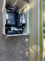 Festool TSC 55 REB invalzaag 1400cm geleider verzenden kan, Ophalen of Verzenden, 1200 watt of meer, Invalzaag, 30 tot 70 mm
