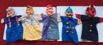 Vintage Simba handpop poppenkastpoppen (5x), Ophalen of Verzenden, Zo goed als nieuw, Overige typen