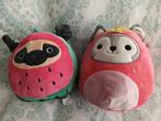 Twee Squishmallows knuffels zgan, Ophalen of Verzenden, Zo goed als nieuw, Overige typen
